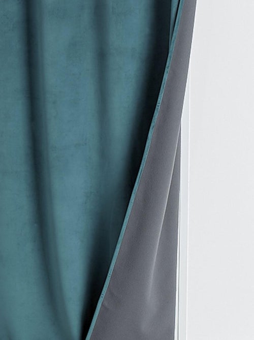 Tenda isolante e oscurante in velluto foderato in pile - Kiabi