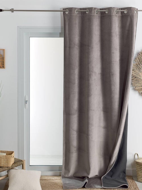 Tenda isolante e oscurante in velluto foderato in pile - Kiabi