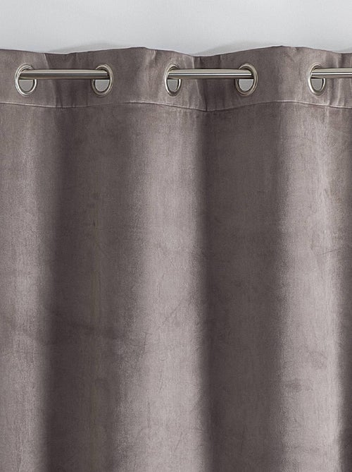 Tenda isolante e oscurante in velluto foderato in pile - Kiabi