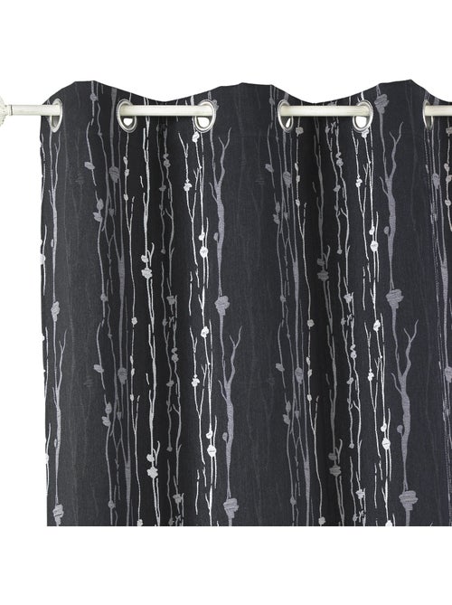 Tenda isolante in jacquard con stampa di radici - Kiabi Tenda isolante in jacquard con stampa di radici - Kiabi