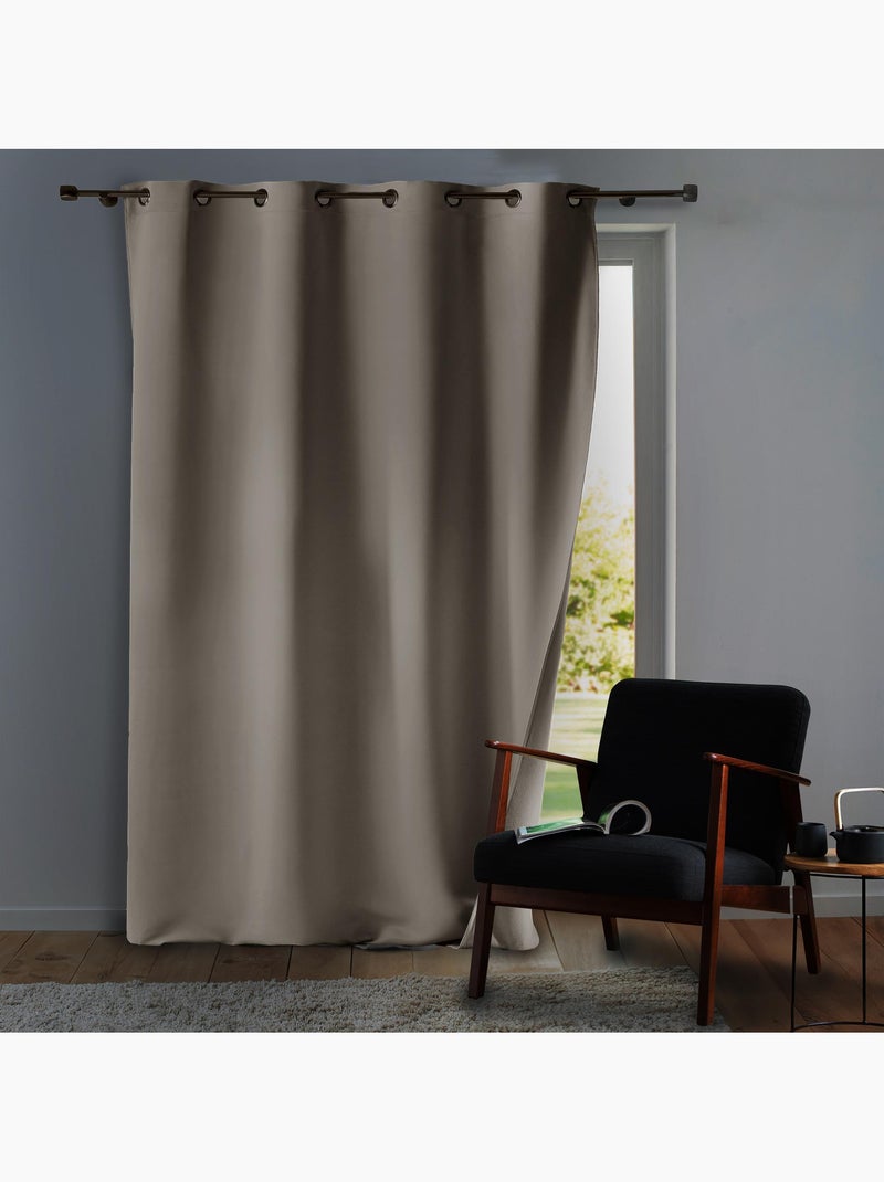 Tenda isolante termica  a tinta unita Beige chiaro - Kiabi