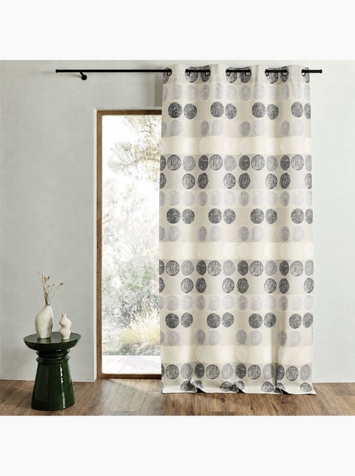 Tenda jacquard a righe orizzontali e pois - Kiabi Tenda jacquard a righe orizzontali e pois - Kiabi
