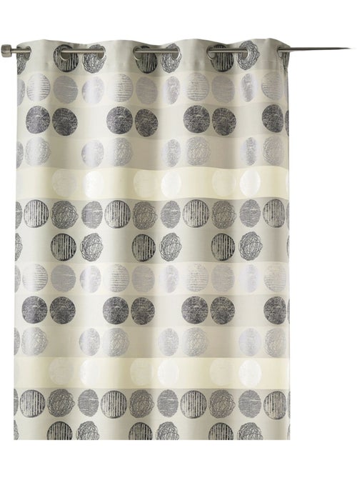 Tenda jacquard a righe orizzontali e pois - Kiabi Tenda jacquard a righe orizzontali e pois - Kiabi
