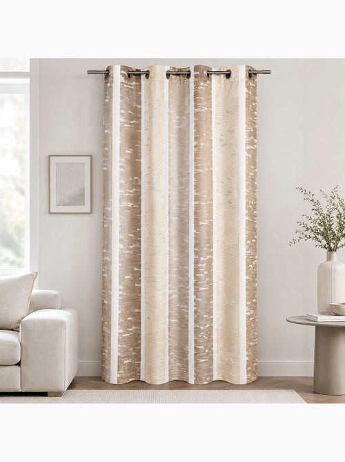 Tenda jacquard a righe verticali colorate - Kiabi Tenda jacquard a righe verticali colorate - Kiabi
