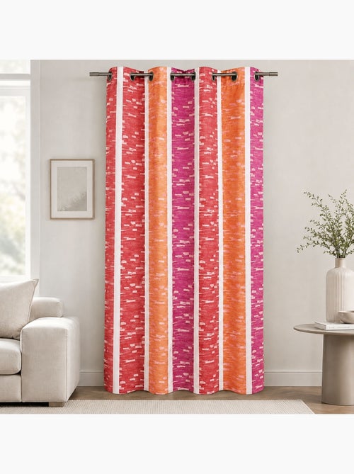 Tenda jacquard a righe verticali colorate - Kiabi Tenda jacquard a righe verticali colorate - Kiabi