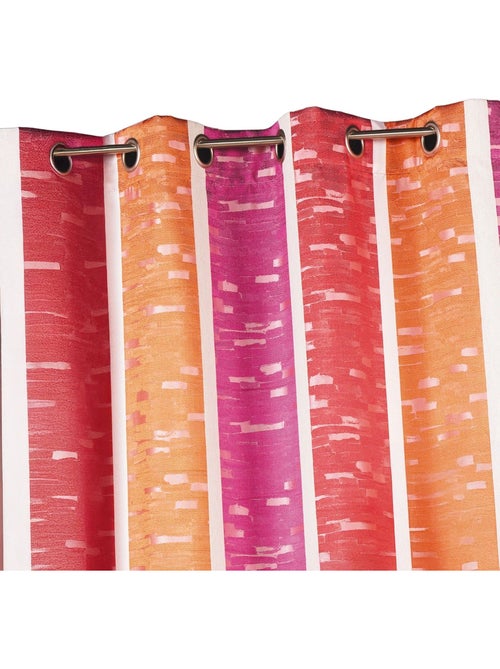 Tenda jacquard a righe verticali colorate - Kiabi Tenda jacquard a righe verticali colorate - Kiabi