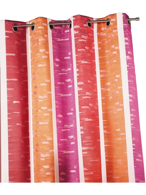 Tenda jacquard a righe verticali colorate - Kiabi Tenda jacquard a righe verticali colorate - Kiabi