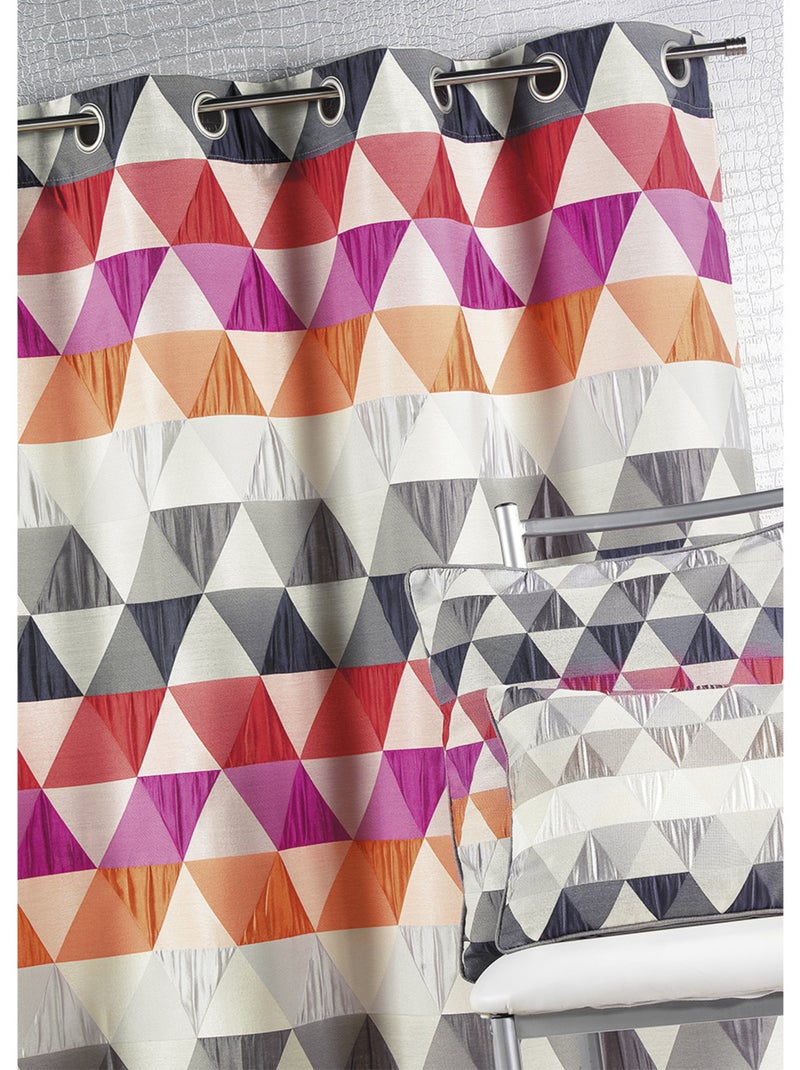 Tenda jacquard a triangolo Arancione - Kiabi