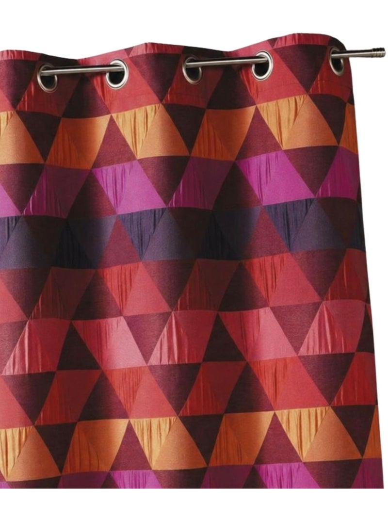 Tenda jacquard a triangolo Bordeaux - Kiabi
