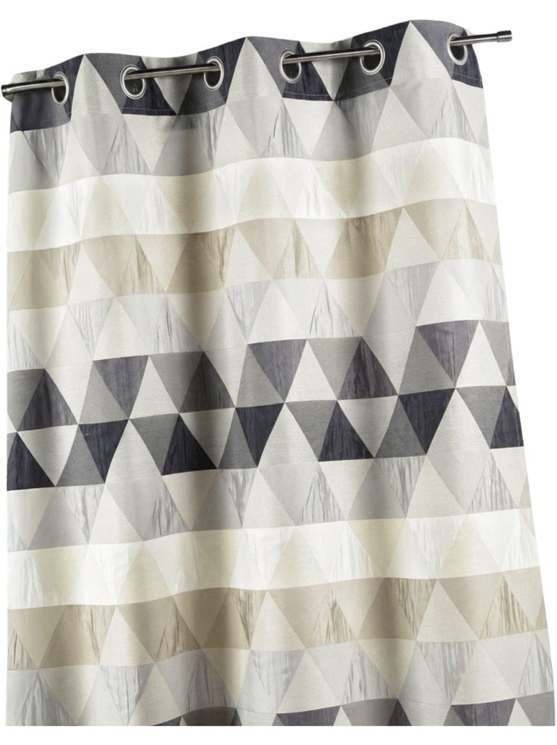 Tenda jacquard a triangolo Grigio chiaro - Kiabi