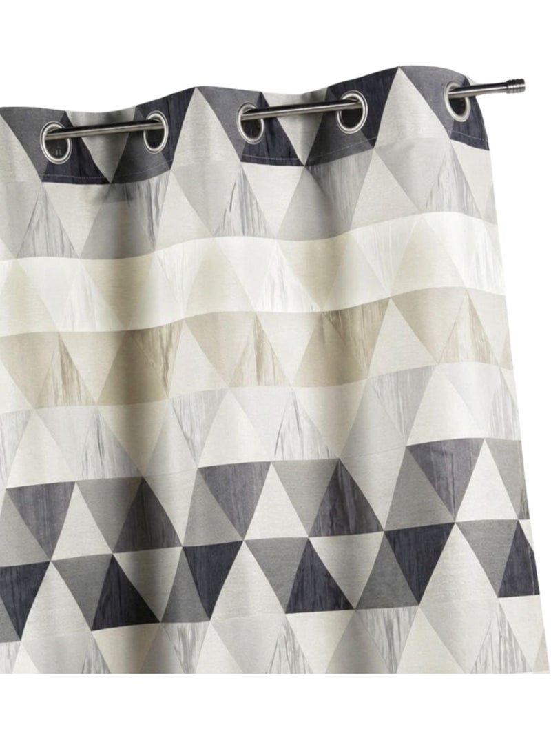 Tenda jacquard a triangolo Grigio chiaro - Kiabi