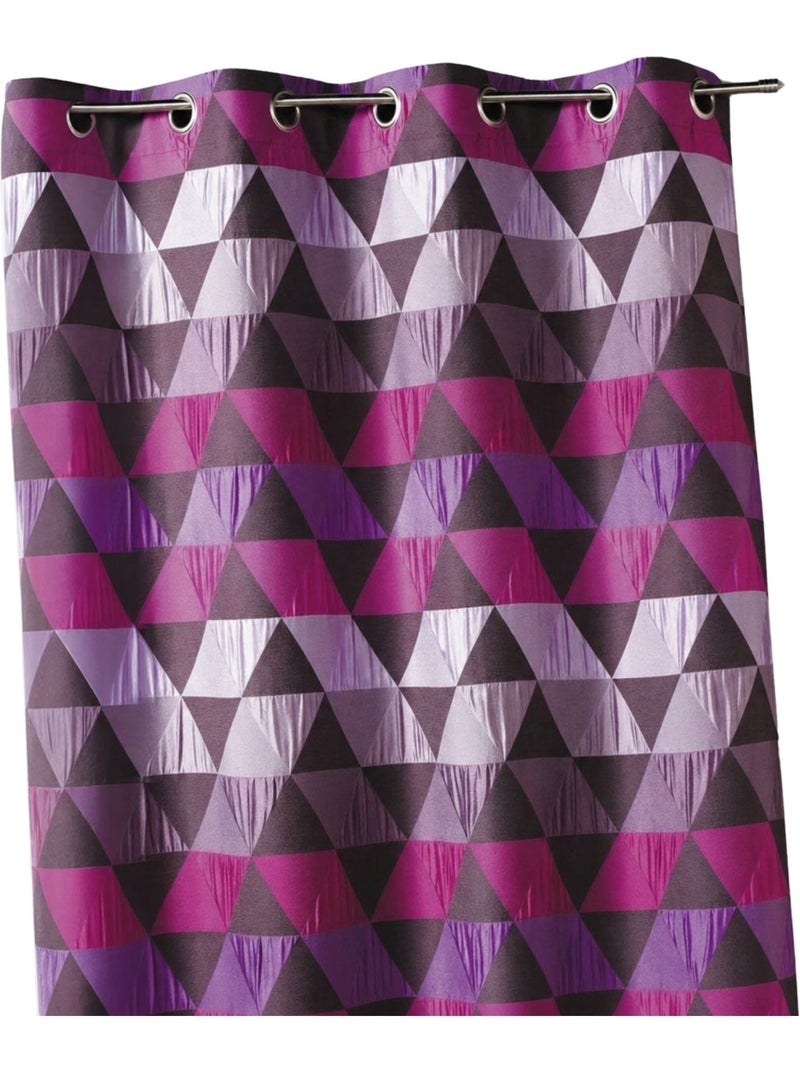 Tenda jacquard a triangolo Viola prugna - Kiabi