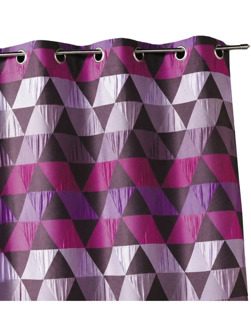 Tenda jacquard a triangolo Viola prugna - Kiabi