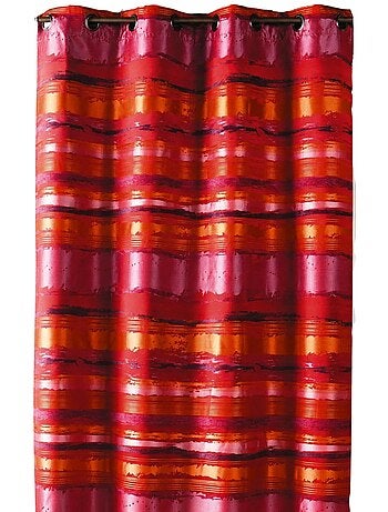 Tenda jacquard colorata a righe