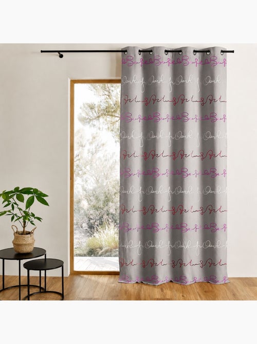 Tenda jacquard con motivi a caratteri di scrittura - Kiabi Tenda jacquard con motivi a caratteri di scrittura - Kiabi