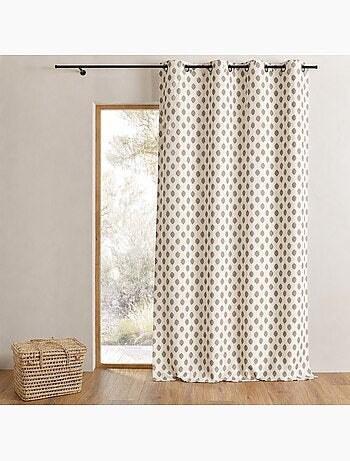 Tenda jacquard con motivi arrotondati, peso