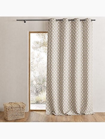 Tenda jacquard con motivi arrotondati, peso