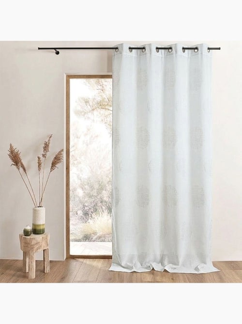 Tenda jacquard con motivi circolari sfumati - Kiabi Tenda jacquard con motivi circolari sfumati - Kiabi