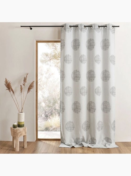 Tenda jacquard con motivi circolari sfumati - Kiabi Tenda jacquard con motivi circolari sfumati - Kiabi