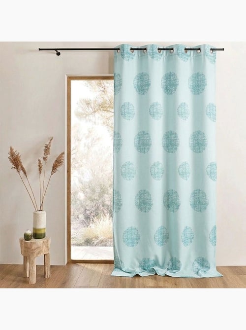 Tenda jacquard con motivi circolari sfumati - Kiabi Tenda jacquard con motivi circolari sfumati - Kiabi