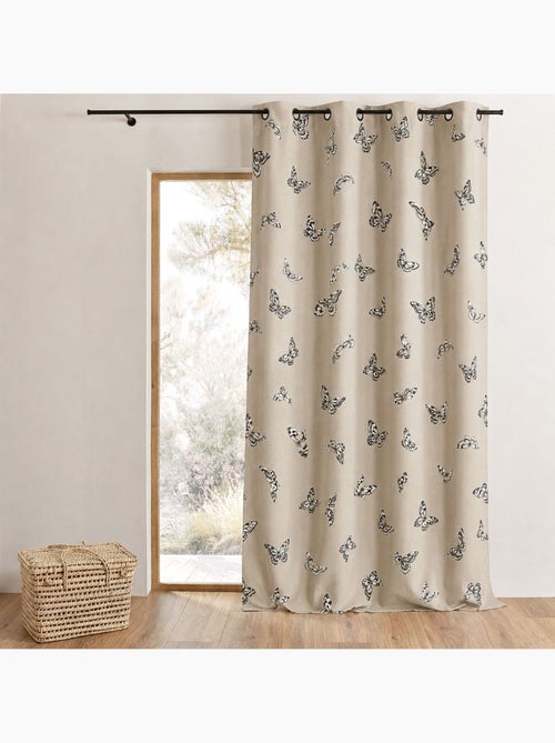 Tenda jacquard con motivo a farfalle - Kiabi Tenda jacquard con motivo a farfalle - Kiabi