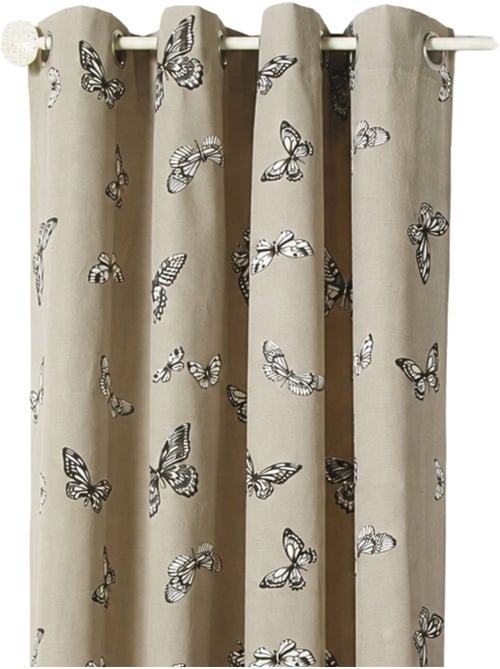 Tenda jacquard con motivo a farfalle - Kiabi Tenda jacquard con motivo a farfalle - Kiabi