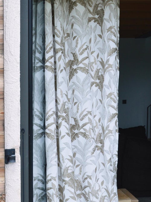 Tenda jacquard con motivo a giungla - Kiabi