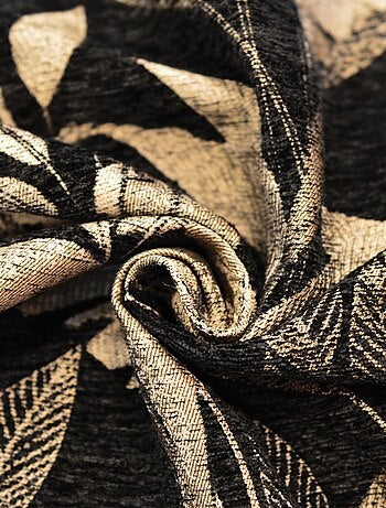 Tenda jacquard con motivo a giungla