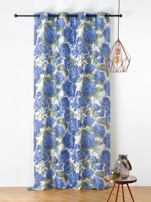 Tenda jacquard con motivo ortensia - Kiabi