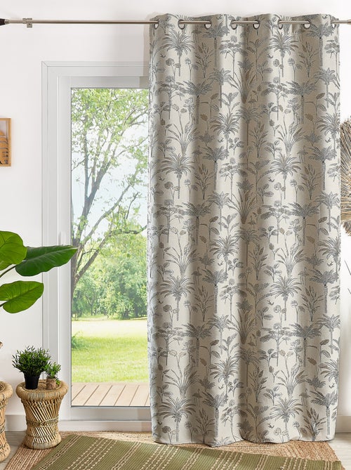 Tenda Jacquard con palme esotiche - Kiabi