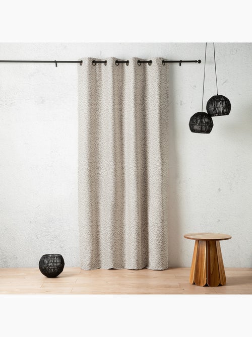 Tenda jacquard con texture astratta e occhielli - Kiabi