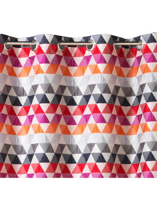 Tenda jacquard filtrante con motivi a triangoli - Kiabi Tenda jacquard filtrante con motivi a triangoli - Kiabi