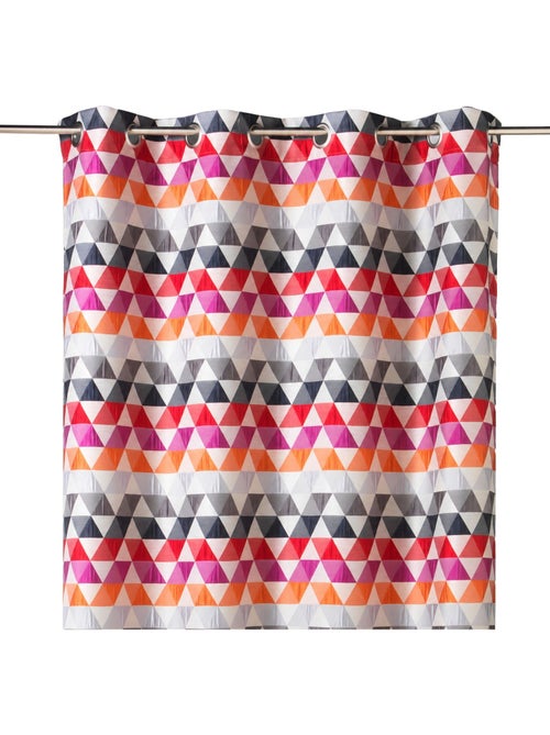 Tenda jacquard filtrante con motivi a triangoli - Kiabi Tenda jacquard filtrante con motivi a triangoli - Kiabi