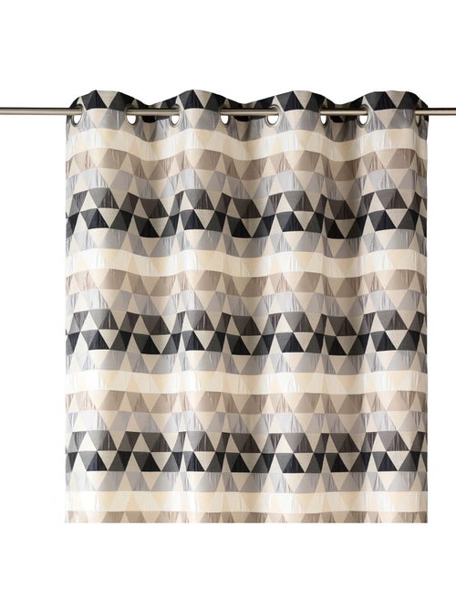 Tenda jacquard filtrante con motivi a triangoli - Kiabi Tenda jacquard filtrante con motivi a triangoli - Kiabi