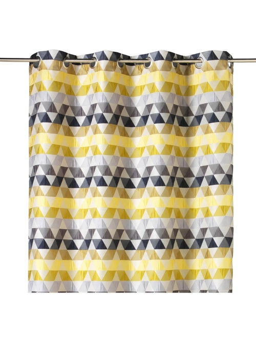 Tenda jacquard filtrante con motivi a triangoli - Kiabi Tenda jacquard filtrante con motivi a triangoli - Kiabi