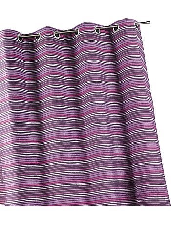 Tenda jacquard isolante a strisce sottili
