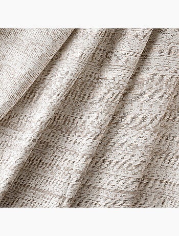 Tenda jacquard testurizzata d'ispirazione minerale con occhielli