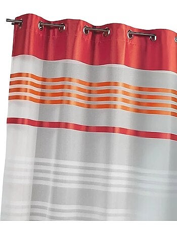 Tenda leggera a righe orizzontali