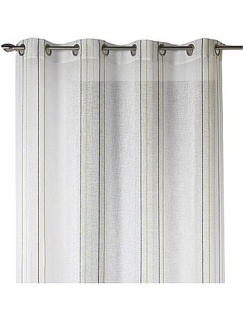 Tenda leggera a sottili righe verticali