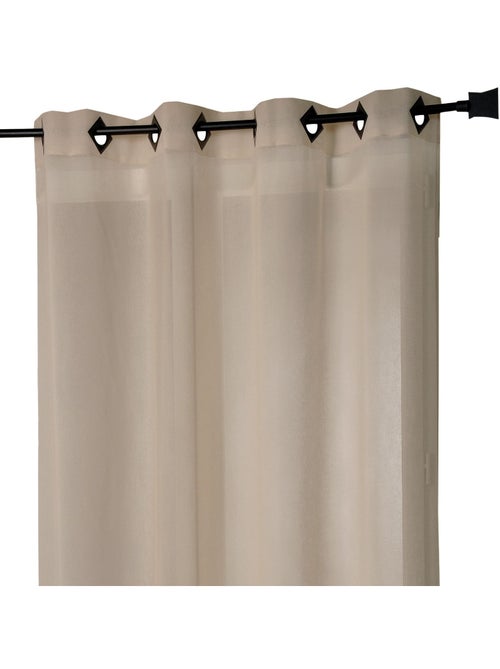 Tenda leggera a tinta unita con occhielli quadrati - Kiabi Tenda leggera a tinta unita con occhielli quadrati - Kiabi