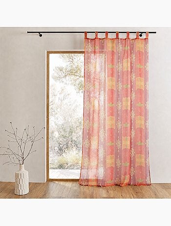 Tenda leggera colorata con passanti