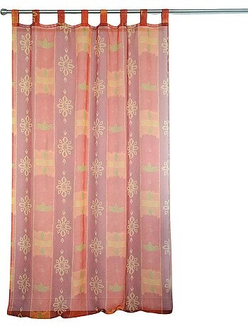 Tenda leggera colorata con passanti