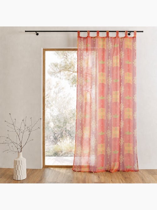 Tenda leggera colorata con passanti - Kiabi Tenda leggera colorata con passanti - Kiabi