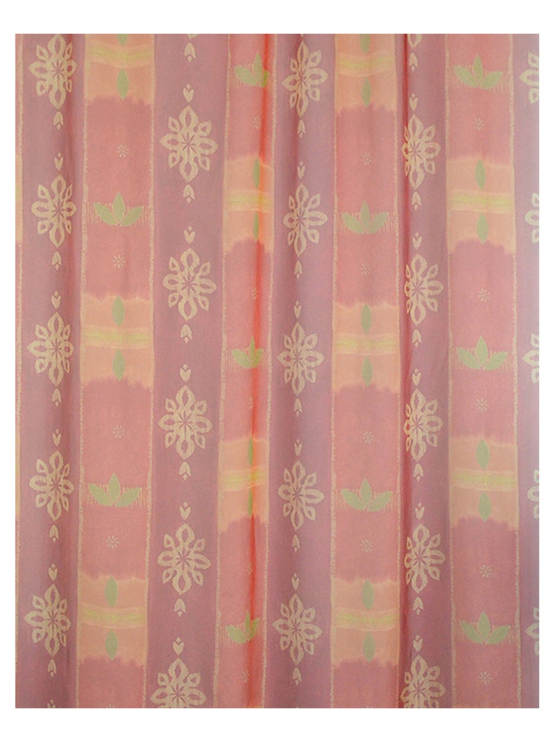 Tenda leggera colorata con passanti Terracotta - Kiabi