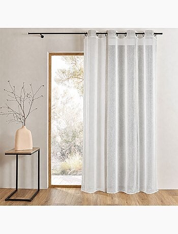 Tenda leggera con ampie righe verticali