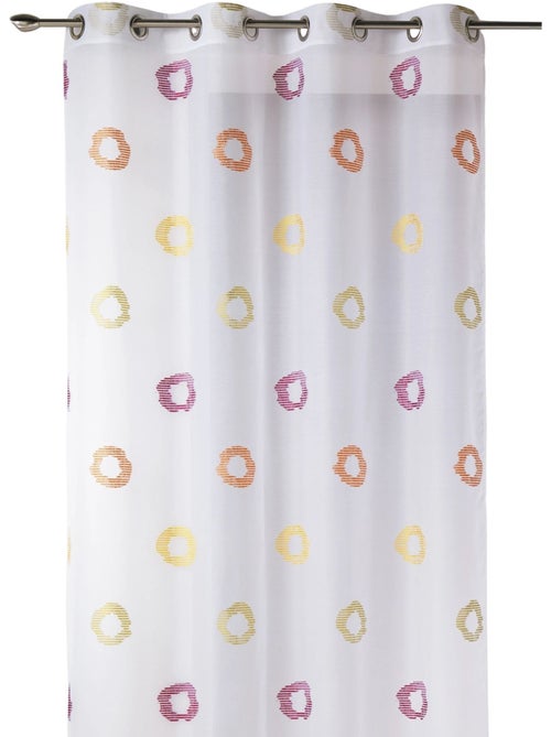 Tenda leggera con motivi a cerchi a strisce stilizzati - Kiabi Tenda leggera con motivi a cerchi a strisce stilizzati - Kiabi