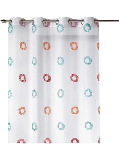 Tenda leggera con motivi a cerchi a strisce stilizzati - Kiabi Tenda leggera con motivi a cerchi a strisce stilizzati - Kiabi
