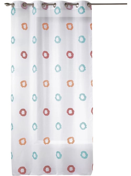 Tenda leggera con motivi a cerchi a strisce stilizzati - Kiabi Tenda leggera con motivi a cerchi a strisce stilizzati - Kiabi