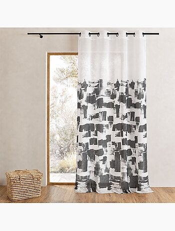 Tenda leggera con stampa grafica