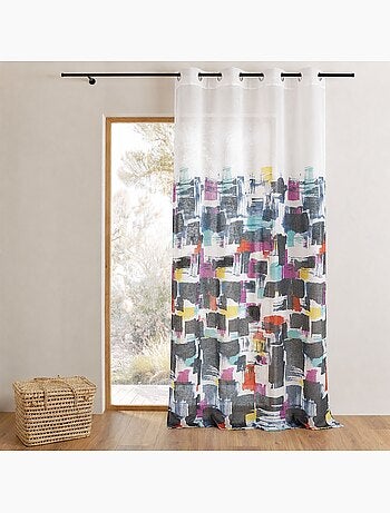 Tenda leggera con stampa grafica